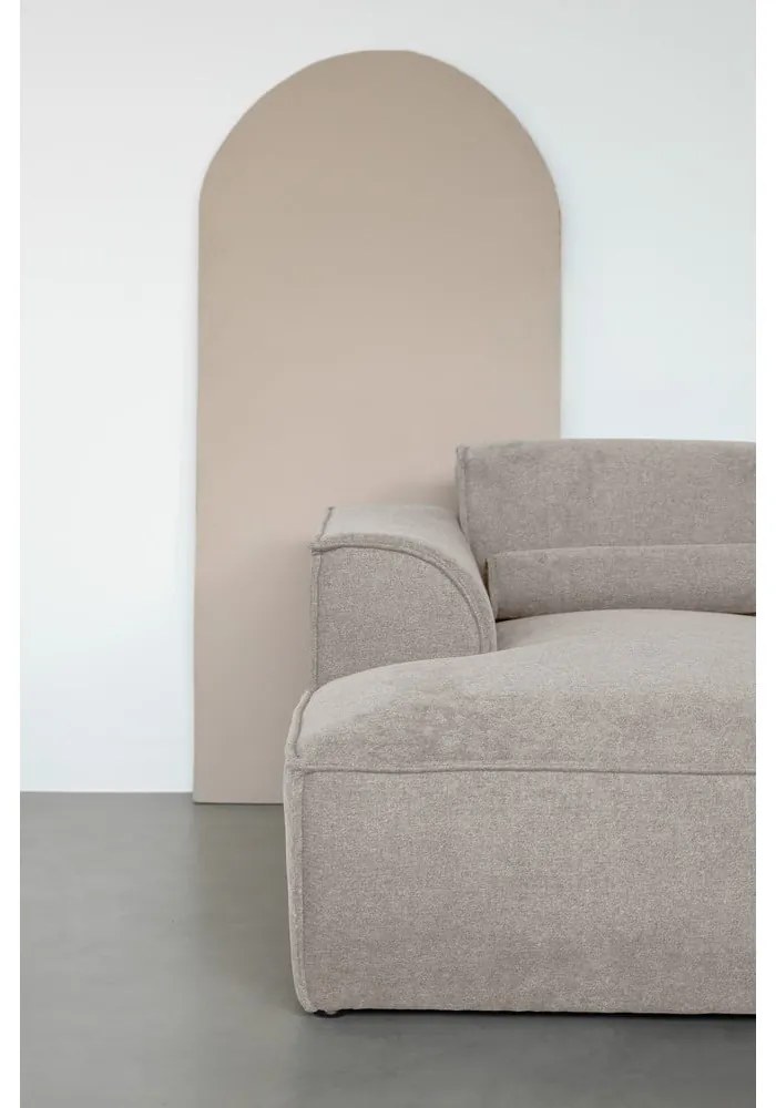 Béžový modul pohovky (ľavý roh) Flex Felix – Miuform