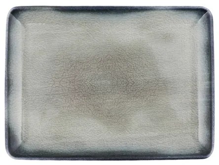 Jedálenská súprava 26 ks modrá/hnedá/porcelán