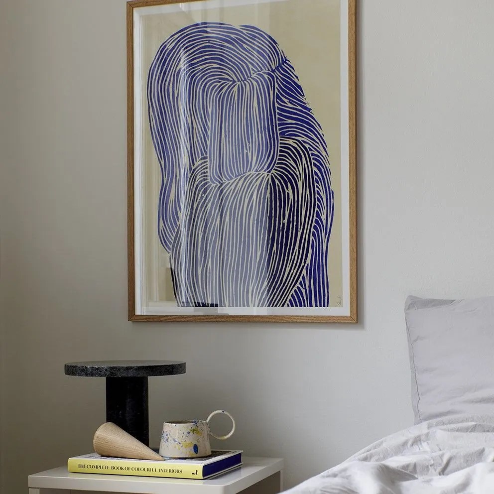THE POSTER CLUB Autorský plagát Deep Blue by Rebecca Hein 30 x 40 cm
