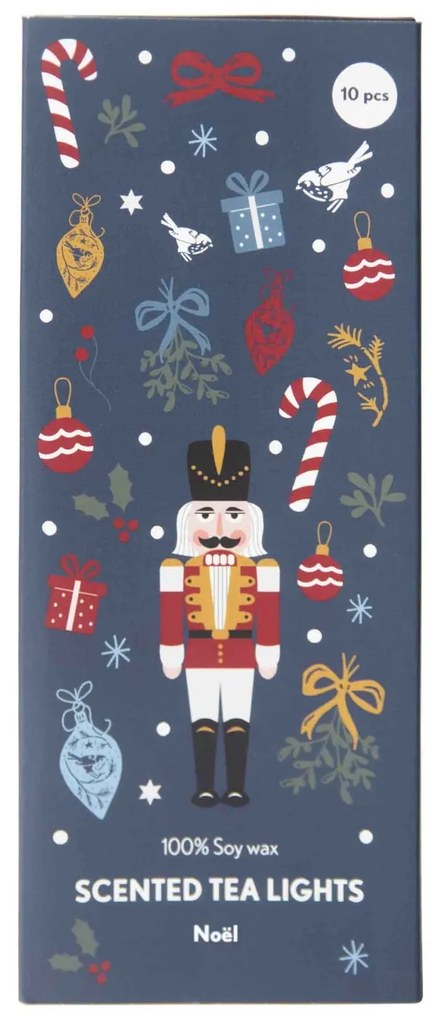 Pluto Design Vonné čajové svíčky Noël – set 10 ks