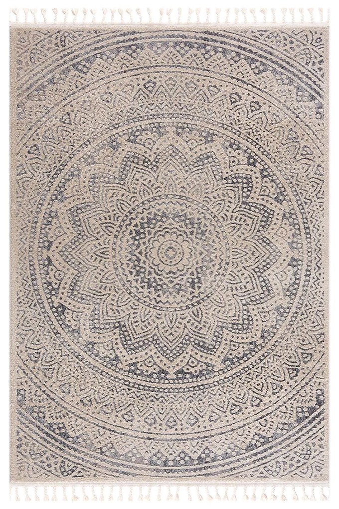 Dekorstudio Moderný koberec ART 1652 sivý Rozmer koberca: 120x170cm