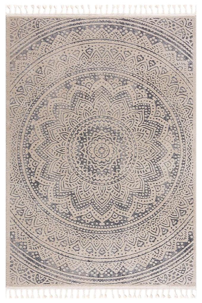 Dekorstudio Moderný koberec ART 1652 sivý Rozmer koberca: 140x200cm