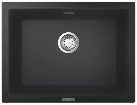 GROHE 31655AP0 - Drez K700U 610 × 460 mm čierny kameň/čierna