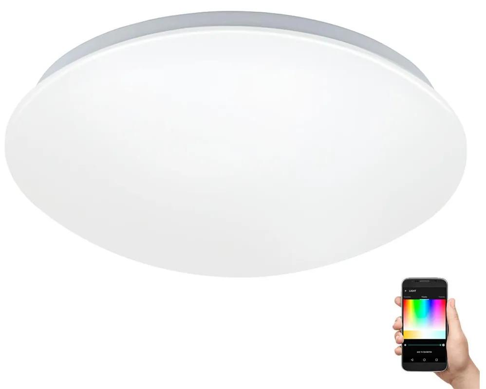 Eglo Eglo 32589 - LED RGB Stmievateľné nástenné stropné svietidlo GIRON-C LED/17W/230V EG32589