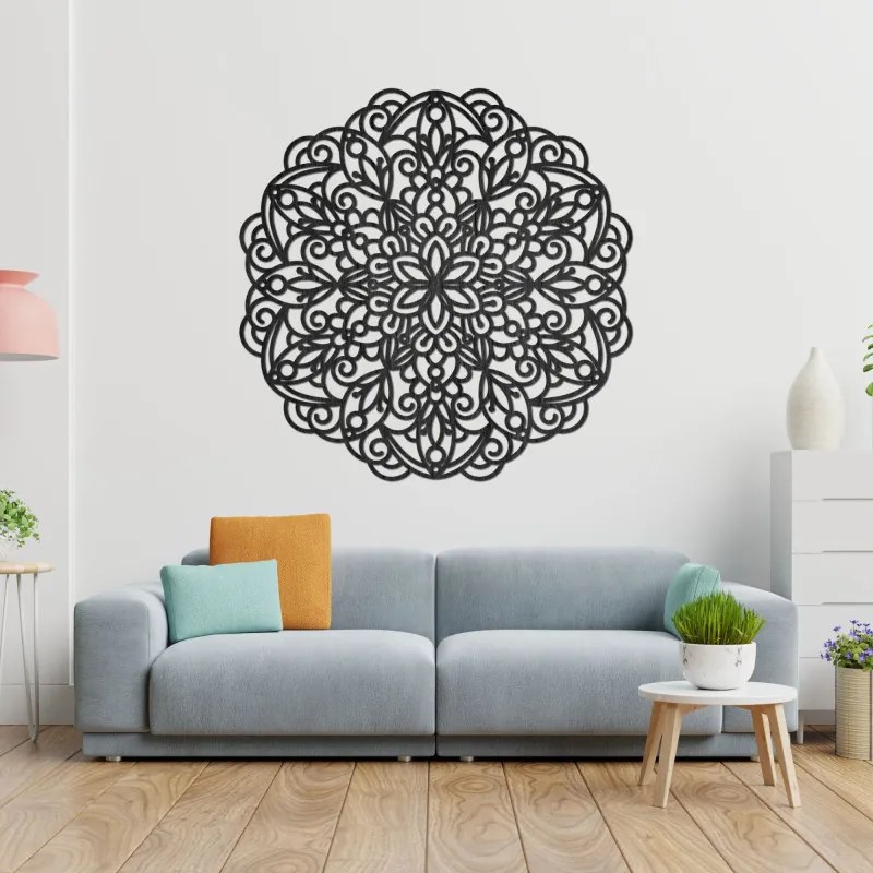 Drevená dekorácia stenu mandala I SENTOP PR0248
