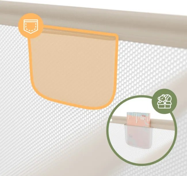 Detská ohrádka Cozy 28 béžová