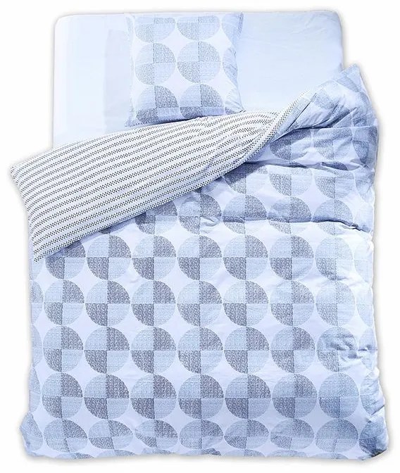 Bavlnená posteľná bielizeň DecoKing Perste modrá