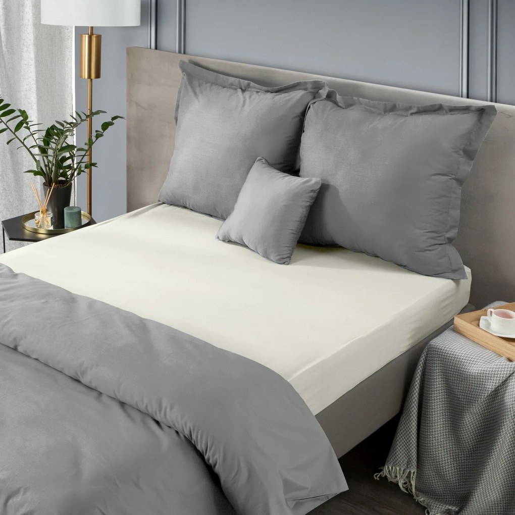 MAKOSATÉNOVÉ PRESTIERADLO NOVA 140X200 CM, VÝŠKA 30 CM KRÉMOVÉ