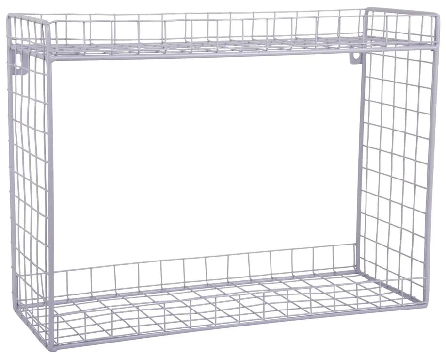 Fialová poschodová oceľová polica 40 cm Reja – PT LIVING