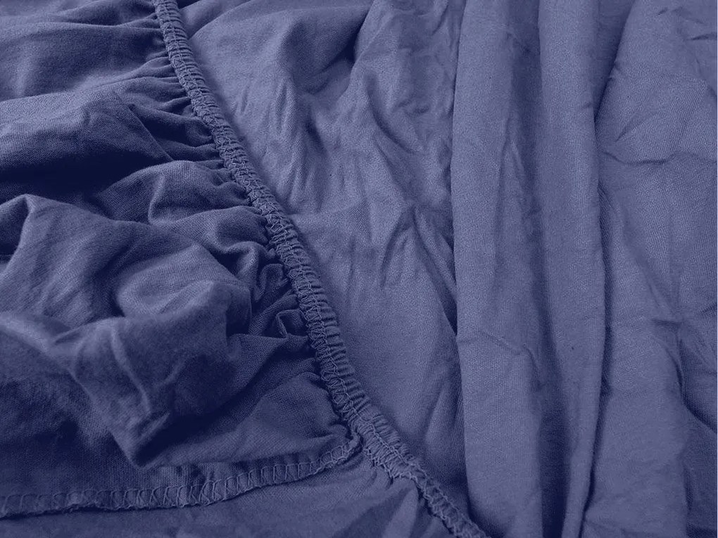 Jersey plachta námornícky modrá 90 x 200 cm