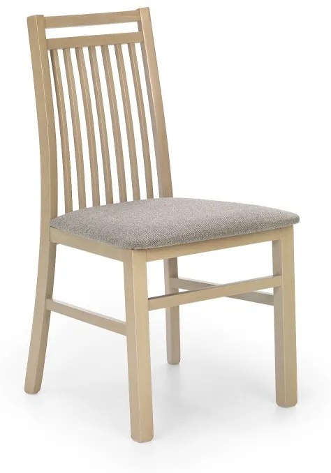 Drevená jedálenská stolička H8006, sonoma / sivá