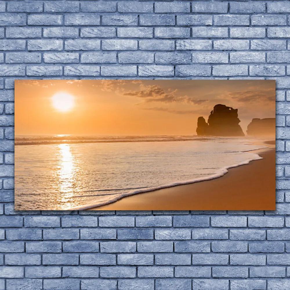 Obraz plexi More pláž slnko krajina 120x60 cm