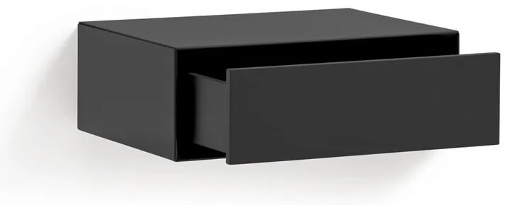 Čierny závesný nočný stolík Platt – Teulat