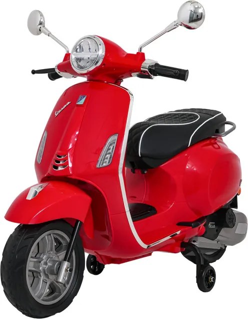 Elektrický skúter Vespa ROMA červený