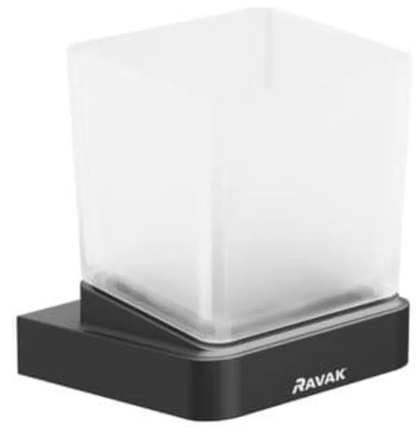 Držiak kefiek Ravak 10° black čierna X07P557