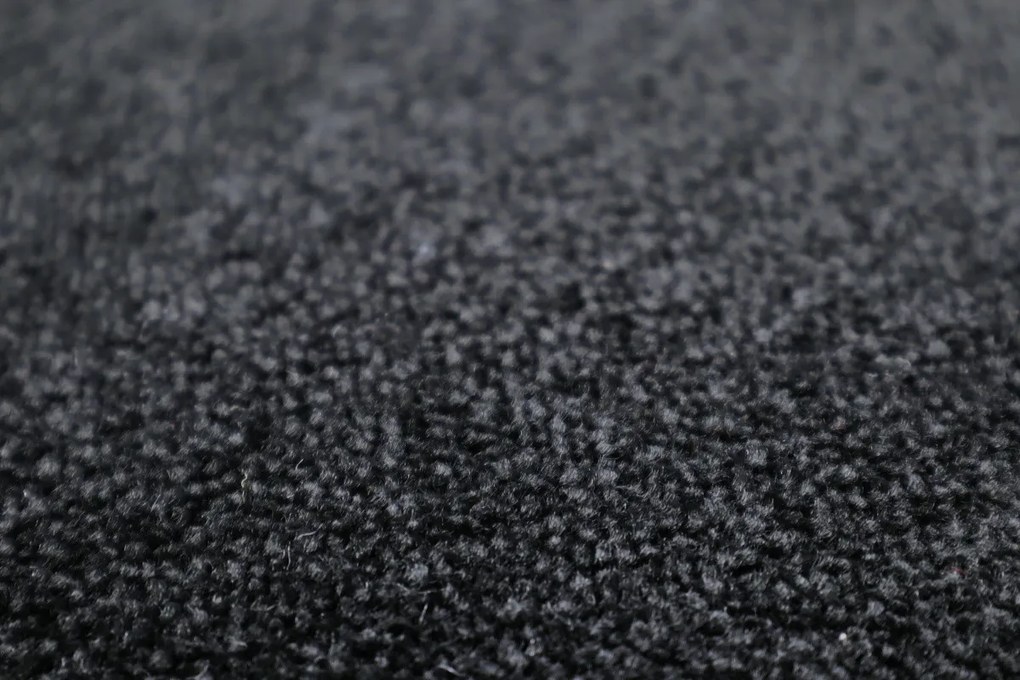 Lano - koberce a trávy Metrážny koberec Nano Smart 800 čierny - S obšitím cm
