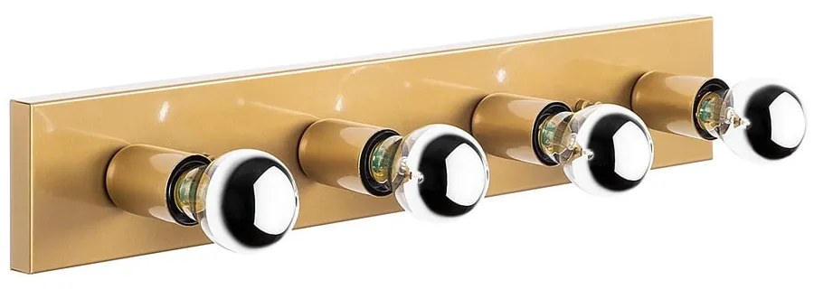 Nástenné svietidlo v zlatej farbe Mirro – Opviq lights