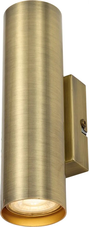 Moderná nástenná lampa bronzová 2-svetlo - Jeana