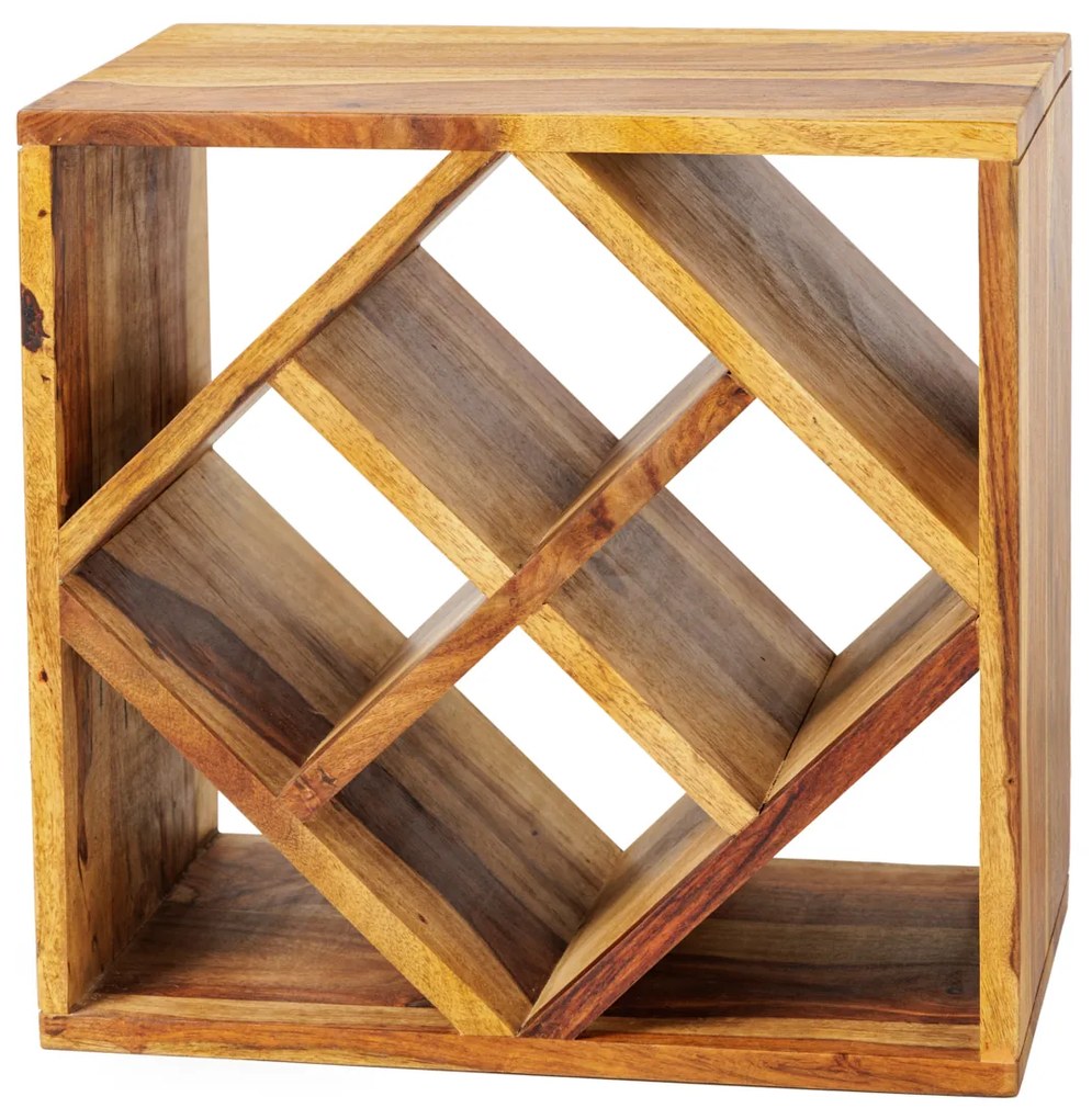 Vinotéka Cubus 40cm Sheehsam 8 fliaš 5ks