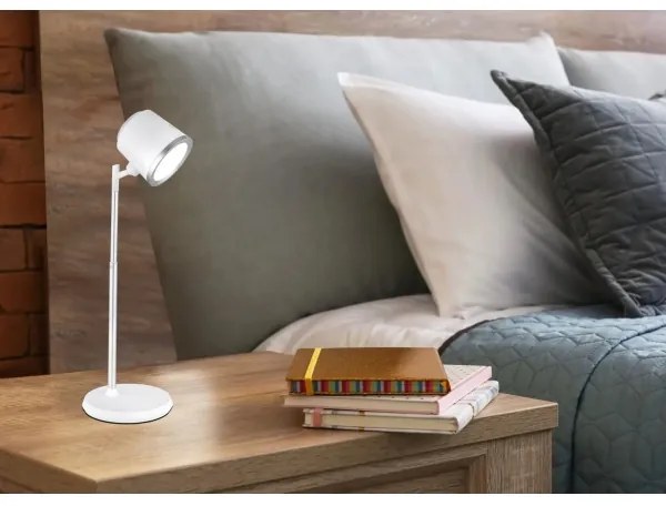 Globo 58454W - LED dotyková stmívatelná stolní lampa MEEYA LED/6W/3,7V biela