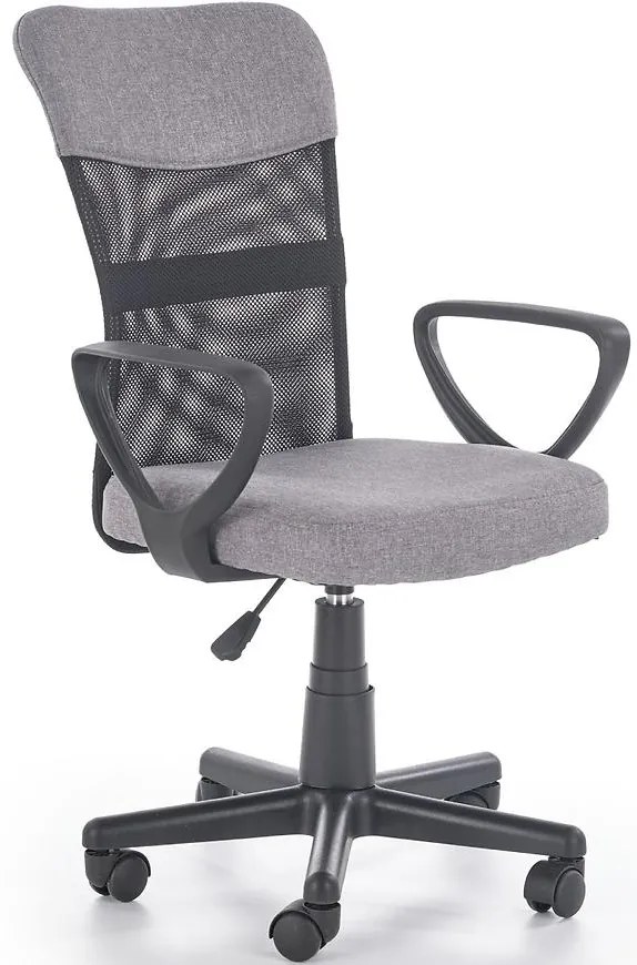 Kancelárske kreslo Timmy Šedá/čierna