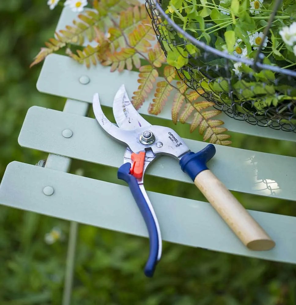 Záhradné nožnice Opinel, modré, 001627