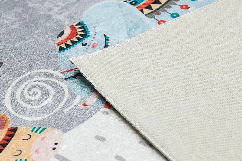Dywany Łuszczów Detský kusový koberec Bambino 2160 Indian grey - 160x220 cm