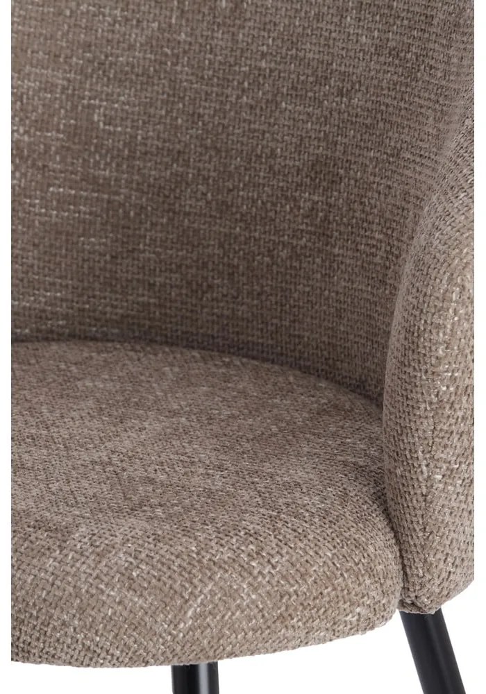 Béžové kovové jedálenské kreslá v súprave 2 ks Radaja – Light &amp; Living