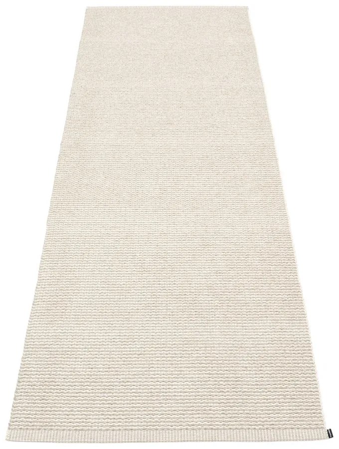 Krémový vnútorný a vonkajší behúň 70x200 cm Mono Linen Vanilla – Pappelina