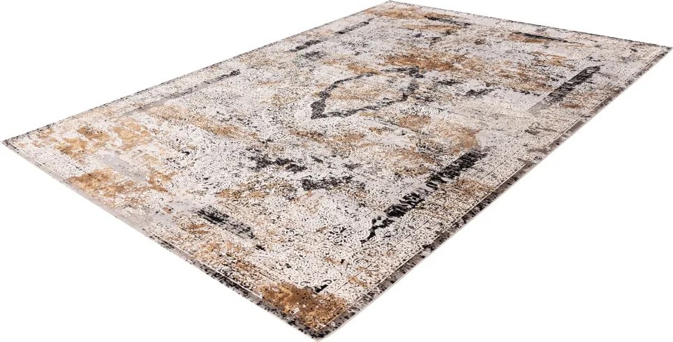 Obsession, AKCIA: 160x230 cm Kusový koberec My Jewel of Obsession 952 grey, žltá, chodba / predsieň