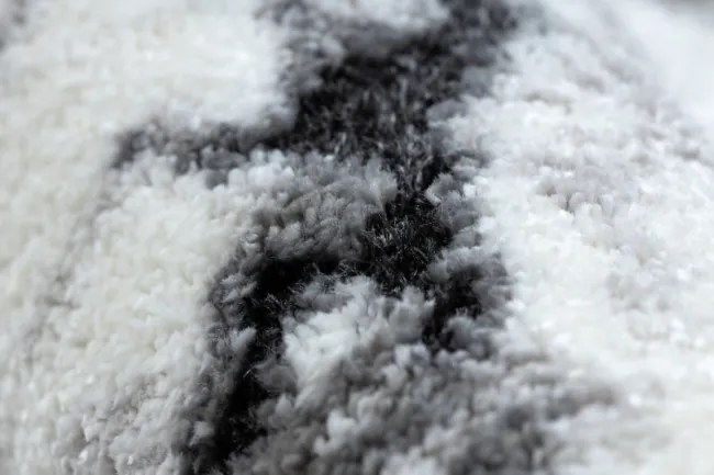 Koberec COZY 8871 Marble sivý