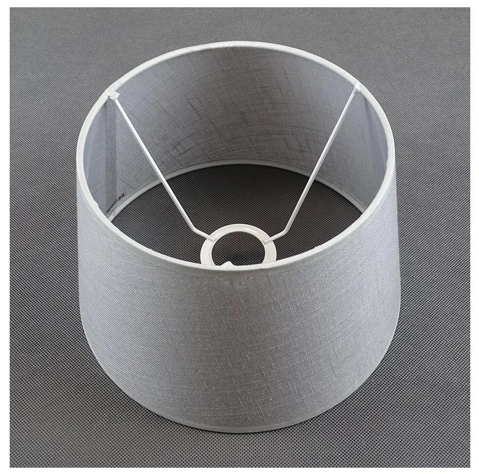 Náhradné tienidlo univerzálne LORENZO E27 16x26 cm šedá