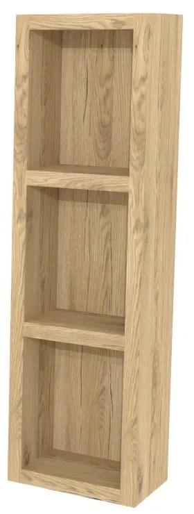 Mereo Aira, kúpeľňová skrinka 20 cm, horná, policová, Multidecor, Dub San remo sand, MER-CN796SDSAN