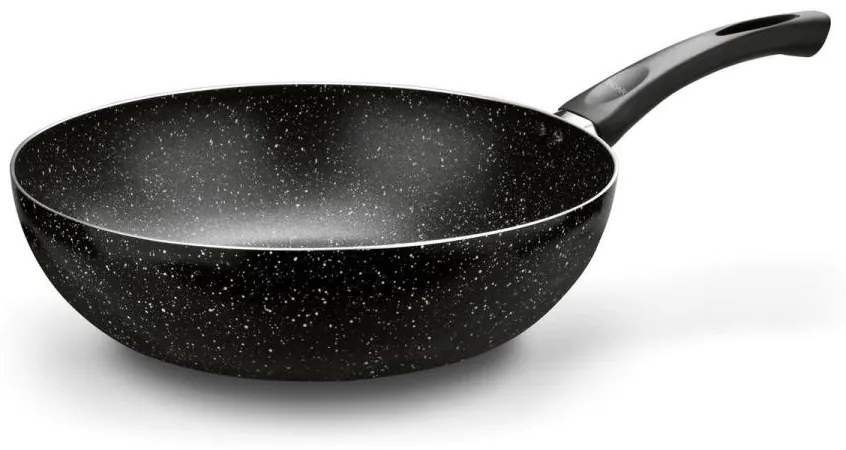 Panvica MARMARA 30 cm čierna WOK, nepriľnavá