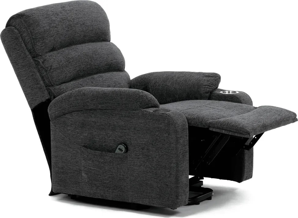 Elektrické polohovacie kreslo TV-S8348 GREY2 Farba: Sivá