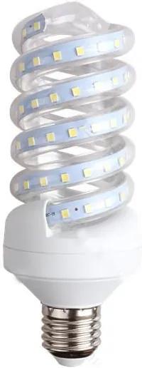 BRG LED žiarovka špirála 15W studená biela E27