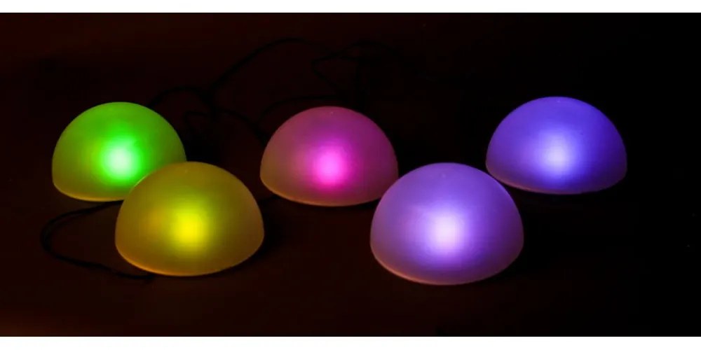 Solárne vonkajšie svietidlá v súprave 5 ks ø 15 cm – Garden Pleasure