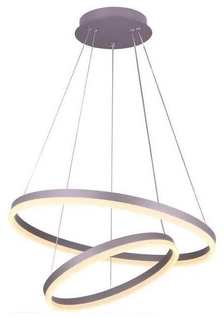 LED Stmievateľný luster na lanku LED/70W/230V 3000-6500K + diaľkové ovládanie