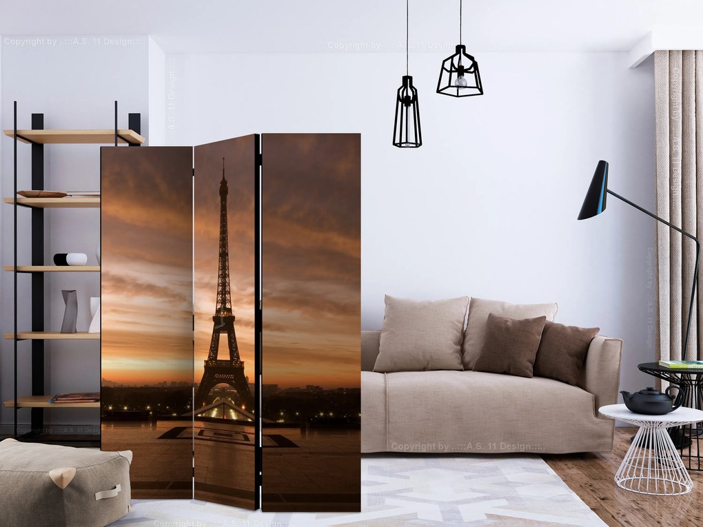 Artgeist Paraván - Evening Colours of Paris [Room Dividers]