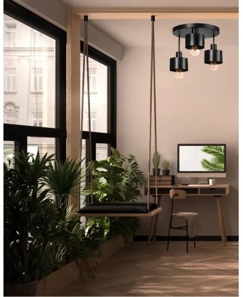 Prisadený luster BODO 3xE27/60W/230V