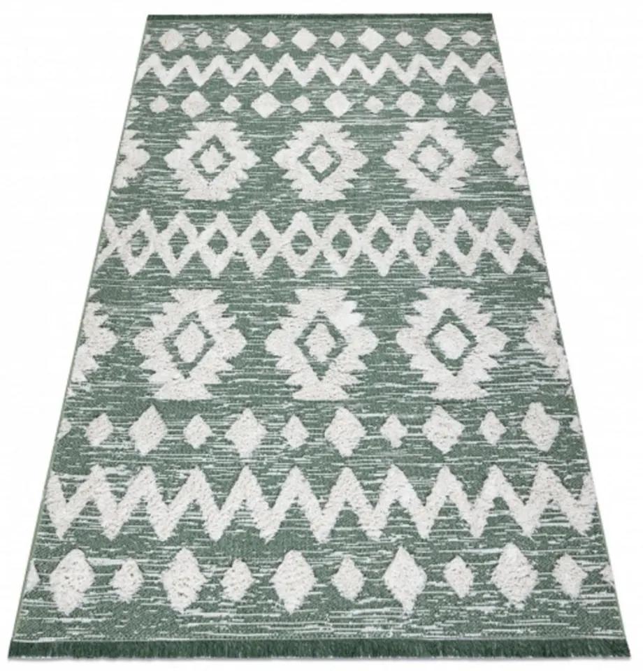 Kusový koberec Form zelený 194x290cm