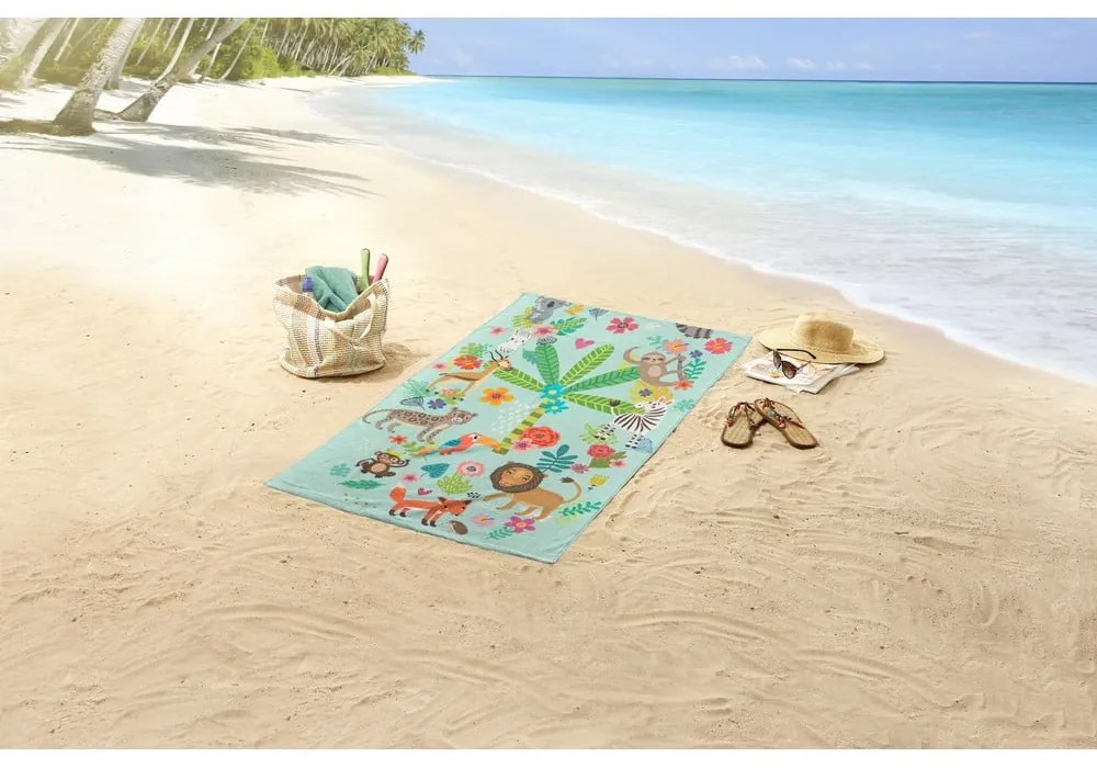 Plážová osuška 75x150 cm – Good Morning