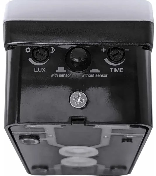 LED vonkajšie nástenné svietidlo so snímačom pohybu a súmraku, 20 W, 230 V, IP65