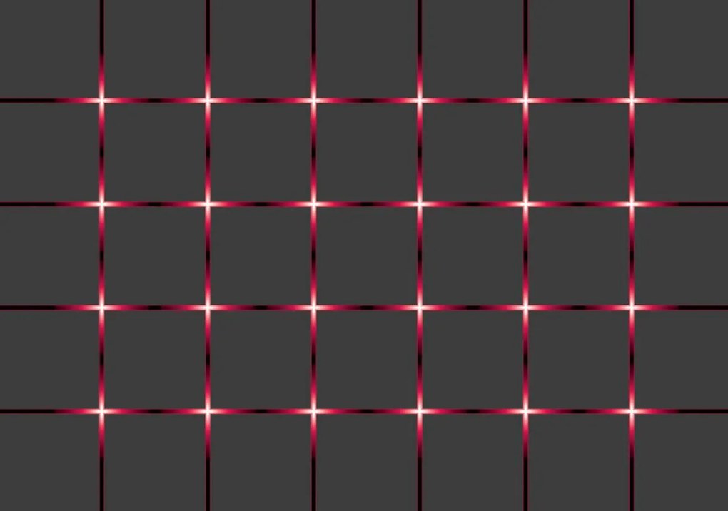 Fototapeta - Červená mriežka (152,5x104 cm)