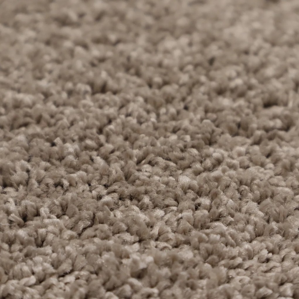 Metrážny koberec Bali 274, na mieru, šíře 4m, hnedá, filc, detská izba