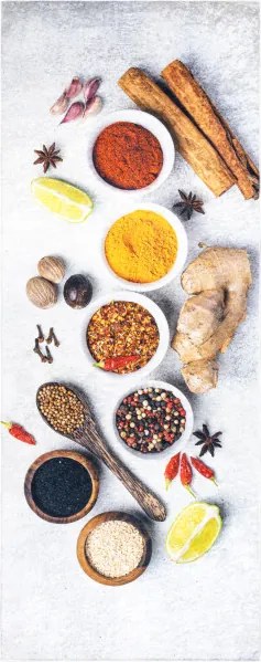 Protišmykový koberec / behúň ANDRE 3343 strieborný / béžový