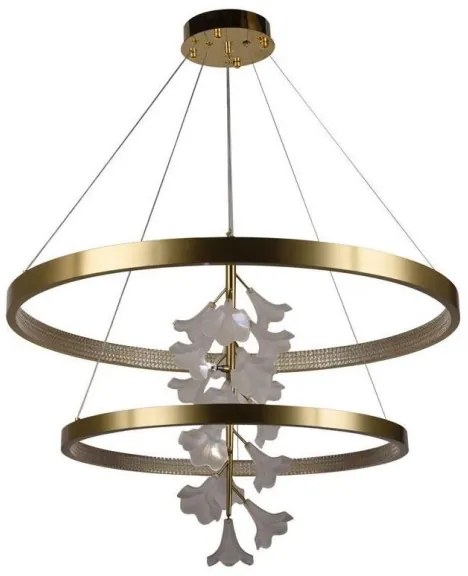 LED Stmievateľný luster na lanku LED/100W/230V 3000-6500K + diaľkové ovládanie