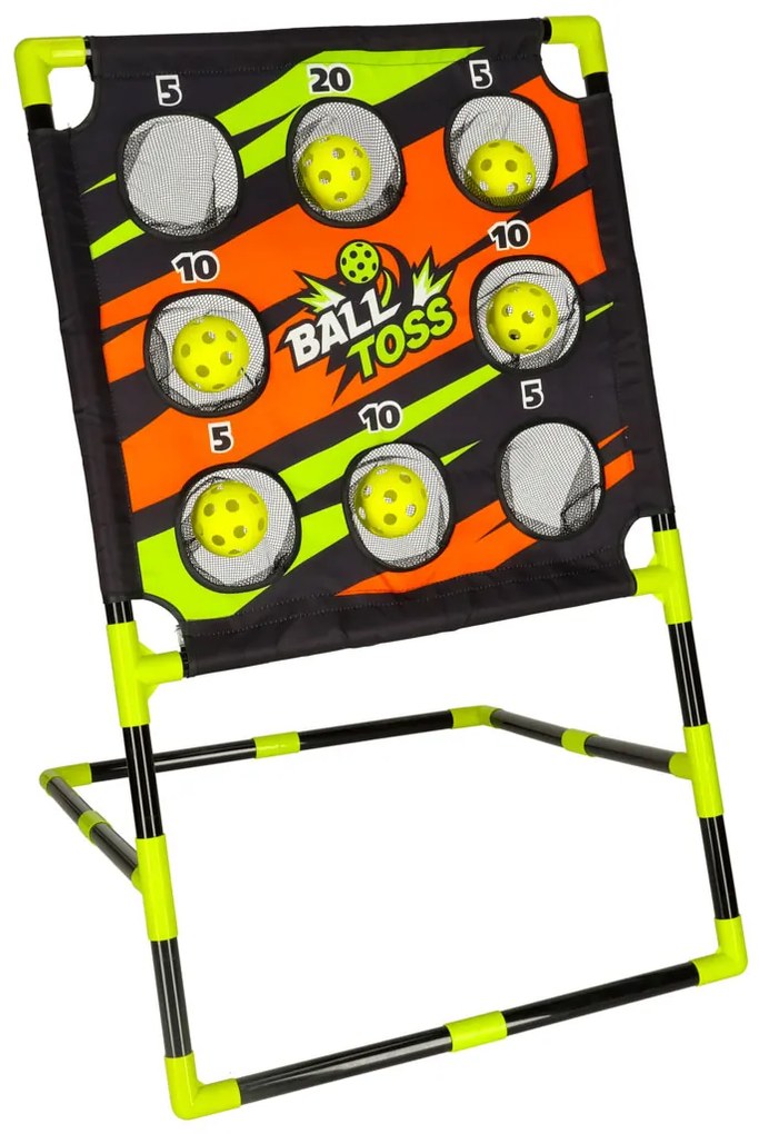 IKO Obratnostná hra – hádzanie loptičiek do terča