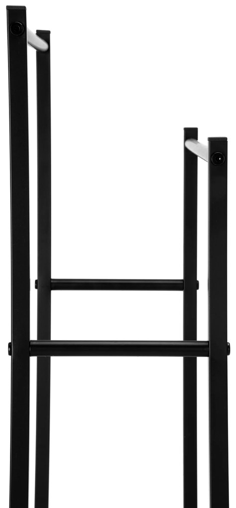 Vešiak na uteráky s 2 ramenami TORMES čierny