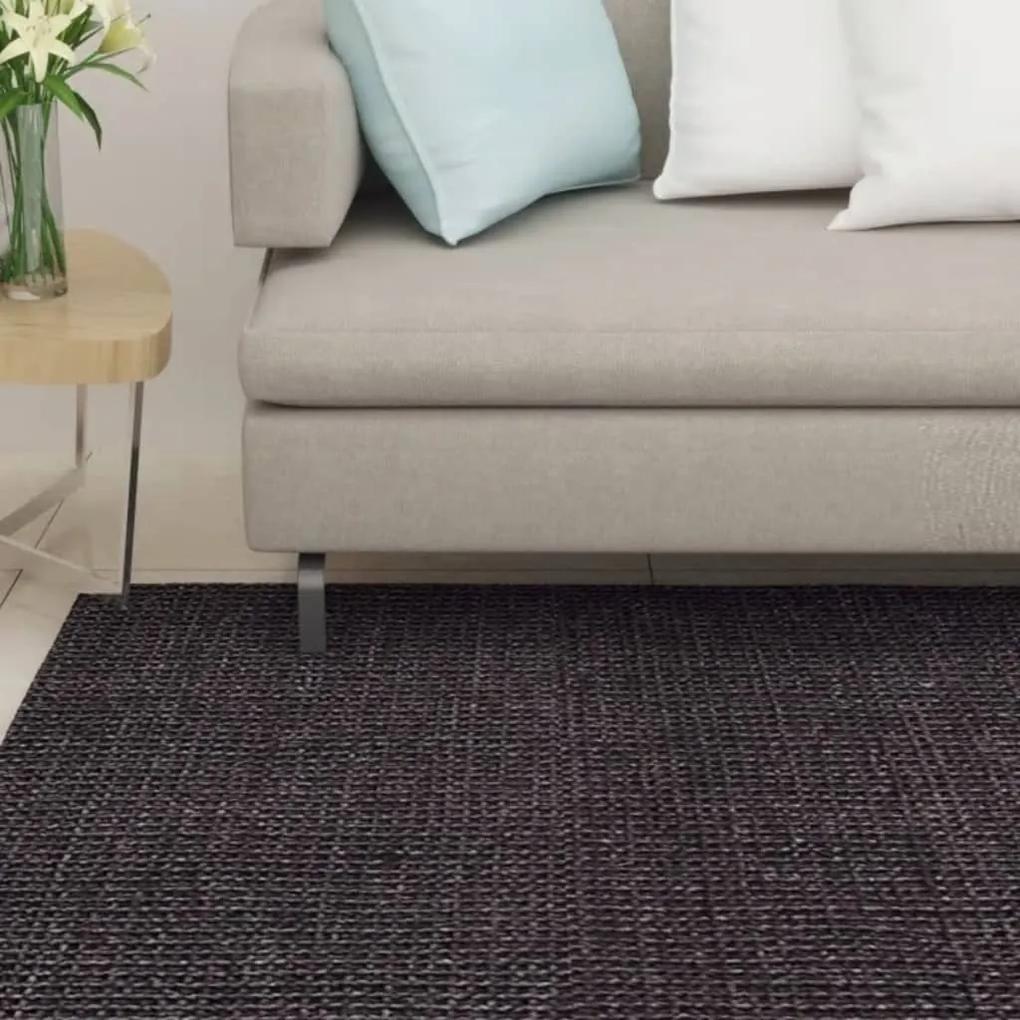 Sisalový koberec na škrabadlo čierny 80x200 cm 3203435